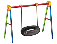 a swing